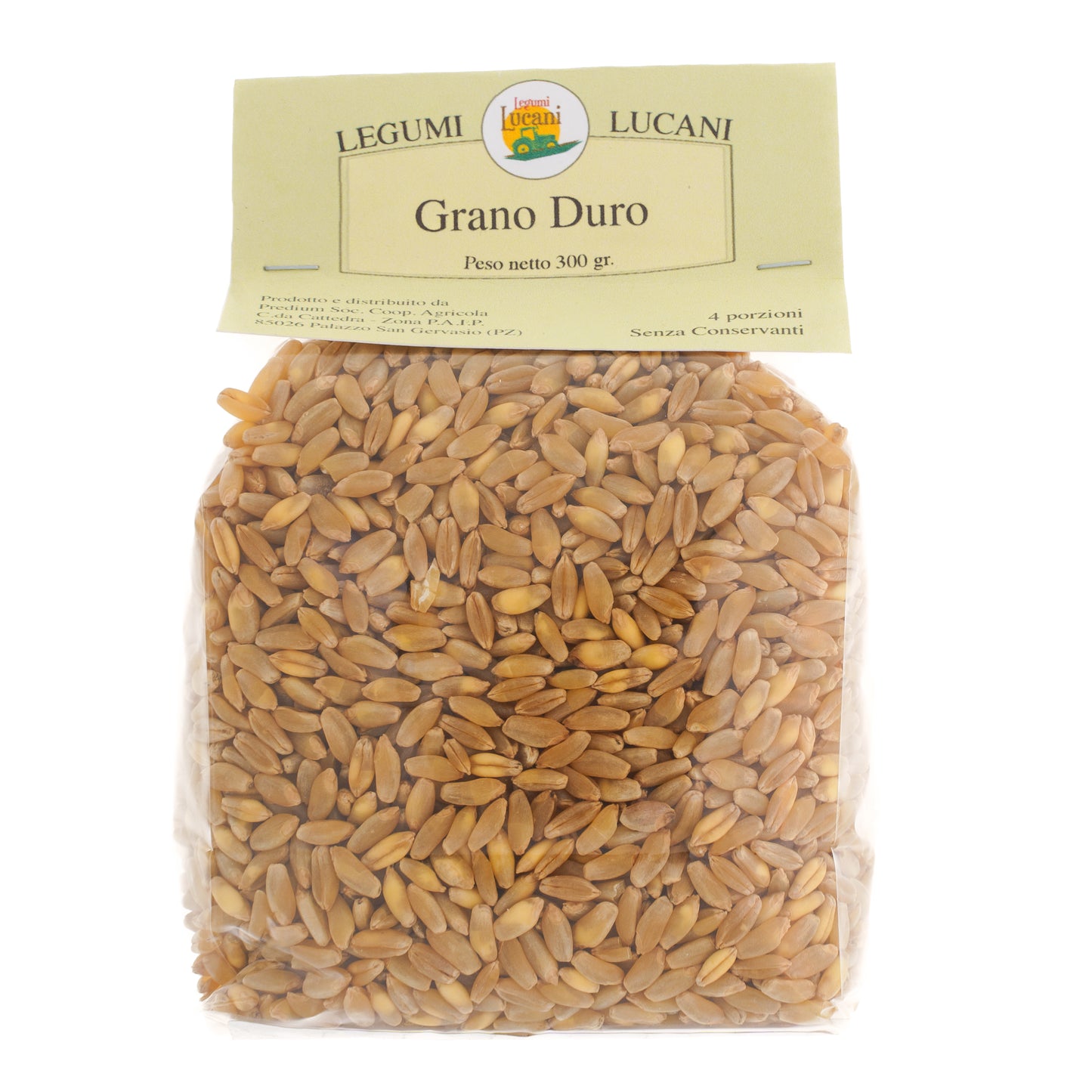 GRANO DURO INTEGRALE - Coltivato in Basilicata, Italia