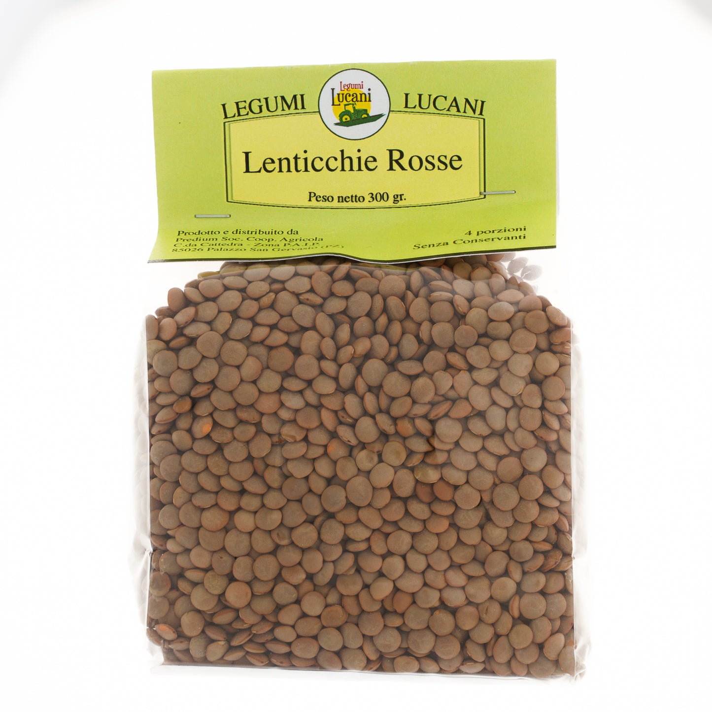 LENTICCHIE ROSSE (piccole) - Coltivate in Basilicata, Italia