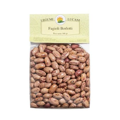 Borlotti Beans - Grown in Basilicata, Italy