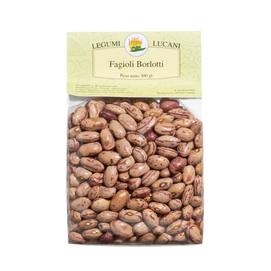 Borlotti Beans - Grown in Basilicata, Italy