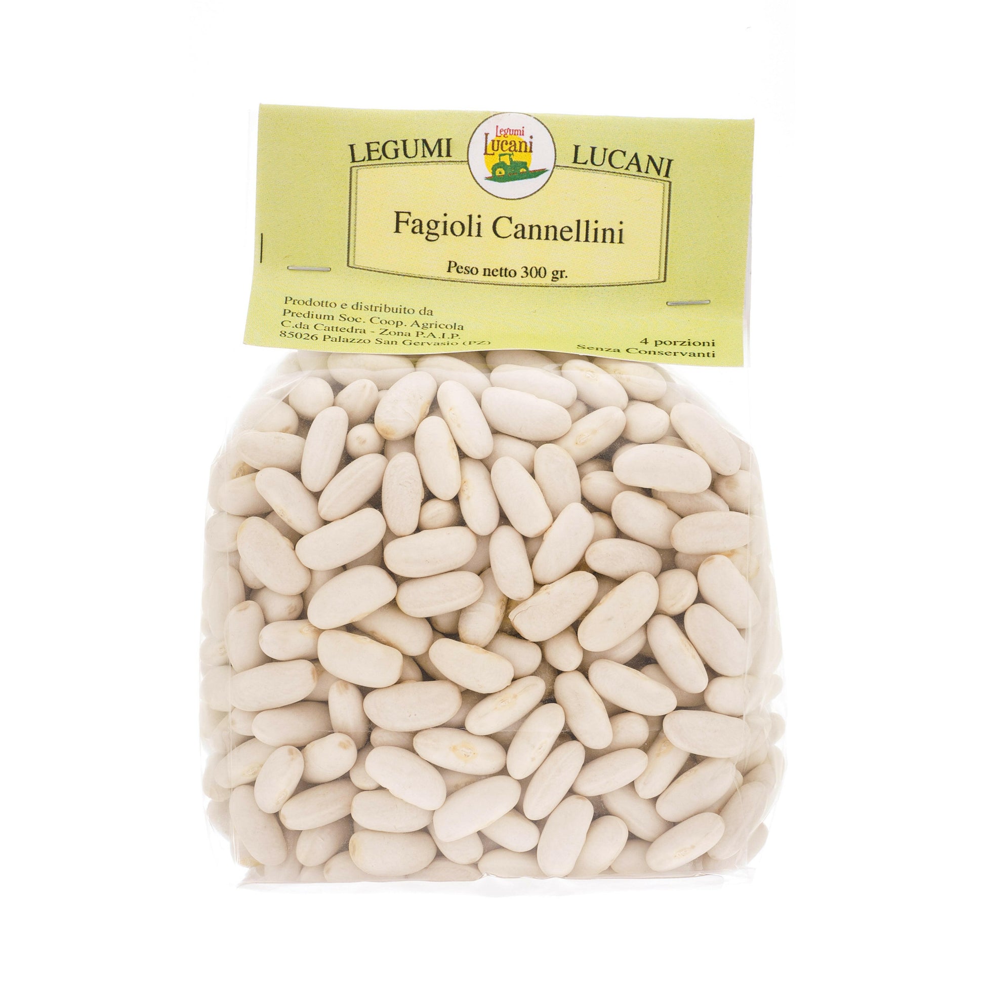 FAGIOLI CANNELLINI - Coltivati in Basilicata, Italia.
