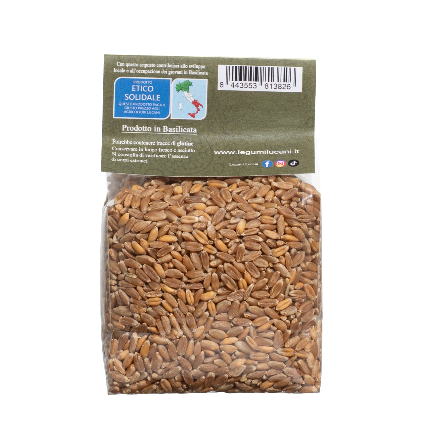 WHOLE DURUM WHEAT - Grown in Basilicata, Italy