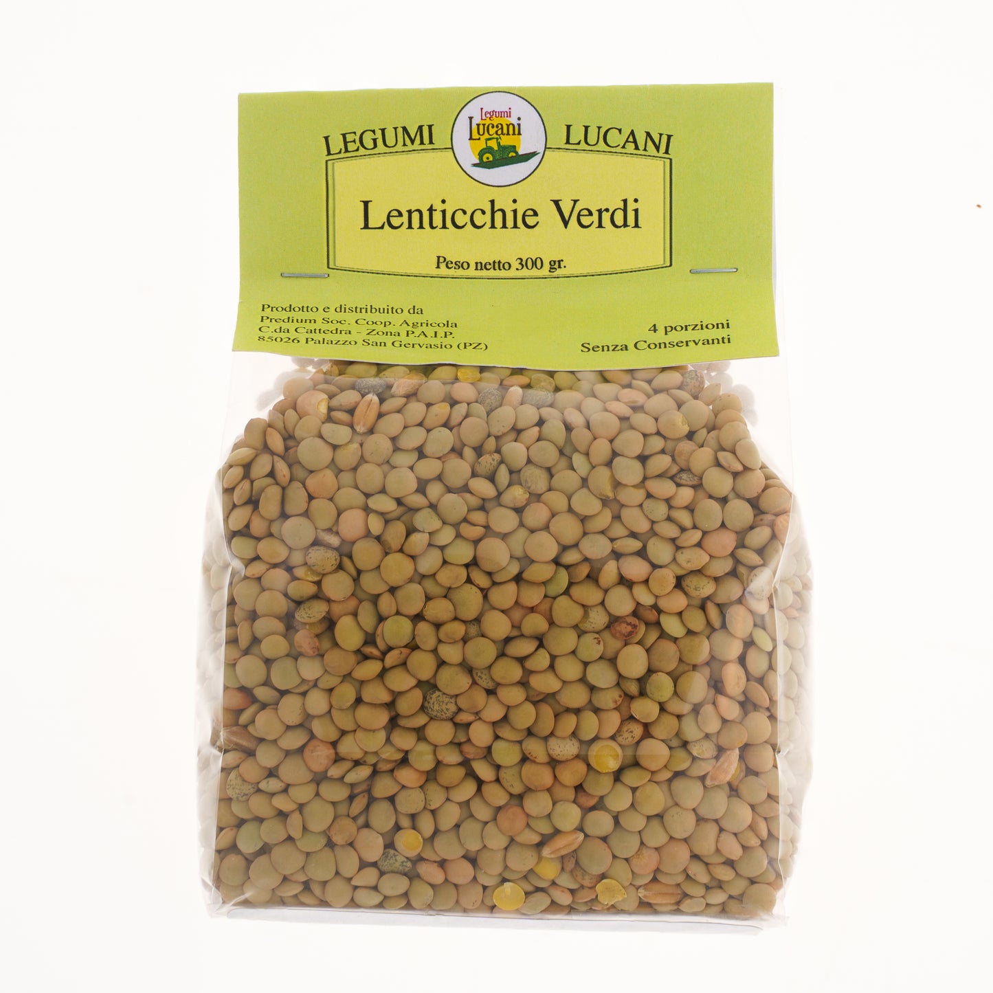 LENTICCHIE VERDI (piccole) - Coltivate in Basilicata, Italia