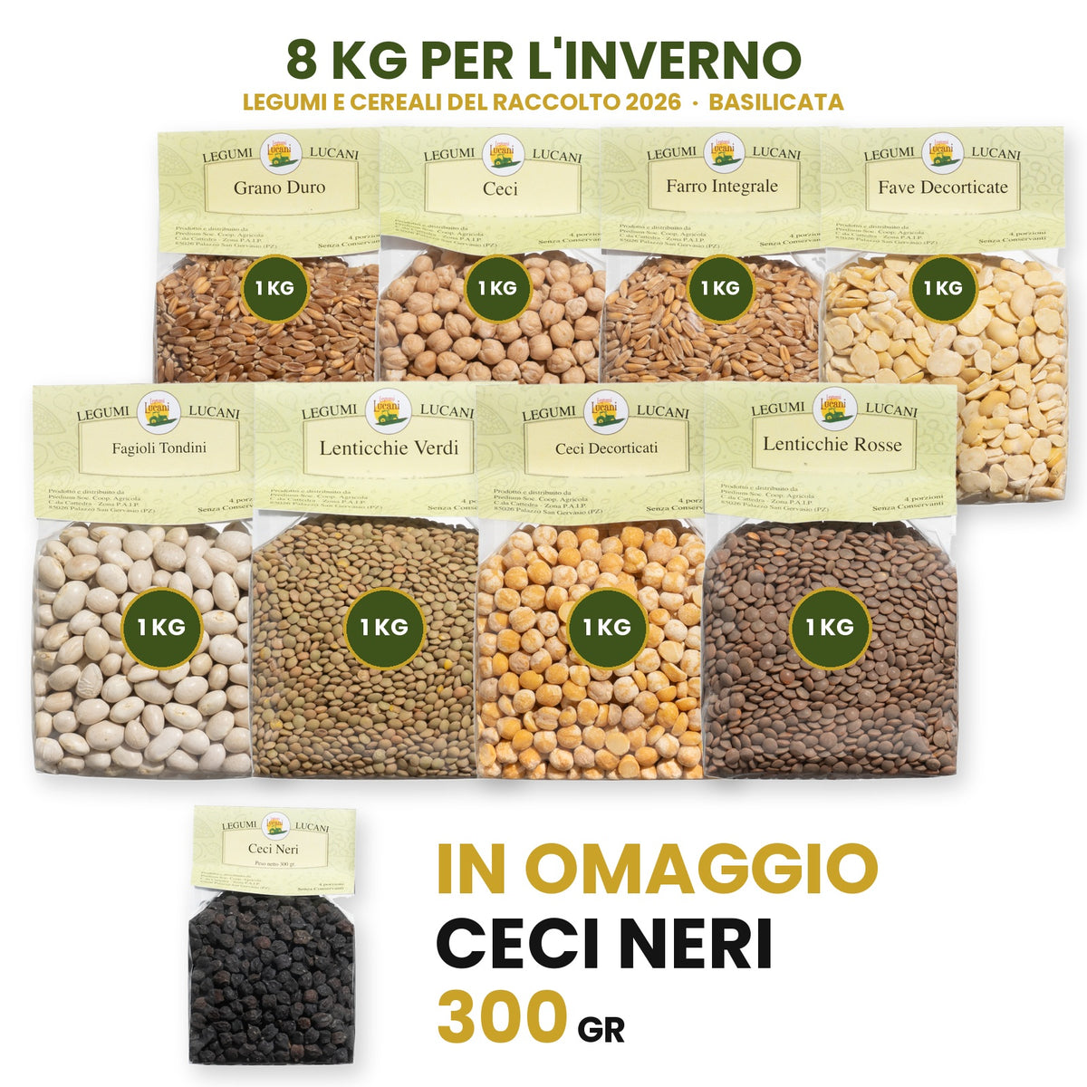 🎁 BOX RACCOLTA Settembre 2026 🧑‍🌾 - 8Kg