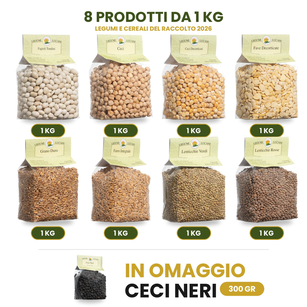 🎁 BOX RACCOLTA Settembre 2026 🧑‍🌾 - 8Kg